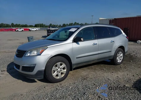 2017 Chevrolet Traverse Ls from USA, damaged, VIN 1GNKRFKDXHJ277785
